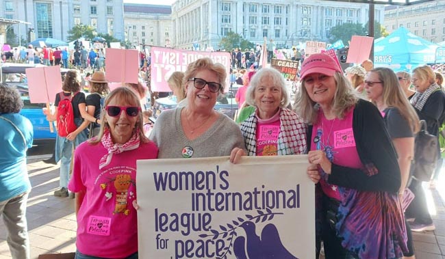 WILPF members from the DC-Maryland-Virginia branch 