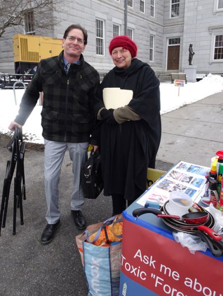 Vermont’s Lt. Governor David Zuckerman, Marguerite Adelman, 