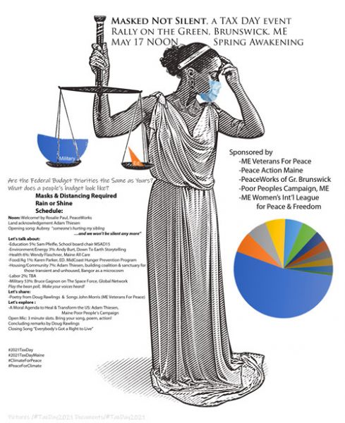 Maine Tax Day graphic