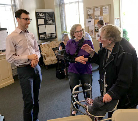 Dan Silver, Genie Silver, and Libby Frank