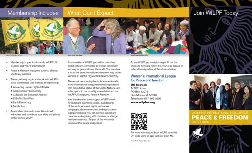 WILPF US brochure